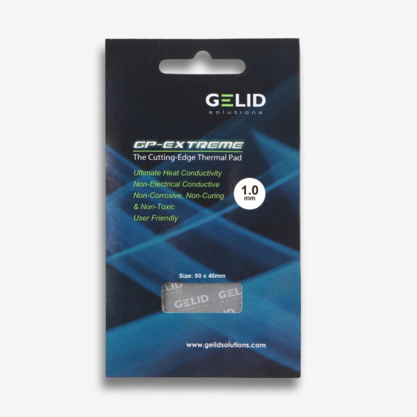 GELID GP-Extreme Hővezető Lap 80x40x1mm - 12W/mk [TP-GP01-B]